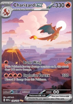 [TEST] Charizard ex, Obsidian Flames, 223/197, Near Mint, English