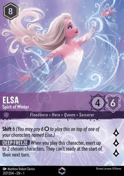 [TEST] Elsa, The First Chapter, 207/204, Near Mint, English