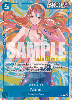 [TEST] Nami, Romance Dawn, OP01-016, Near Mint, English